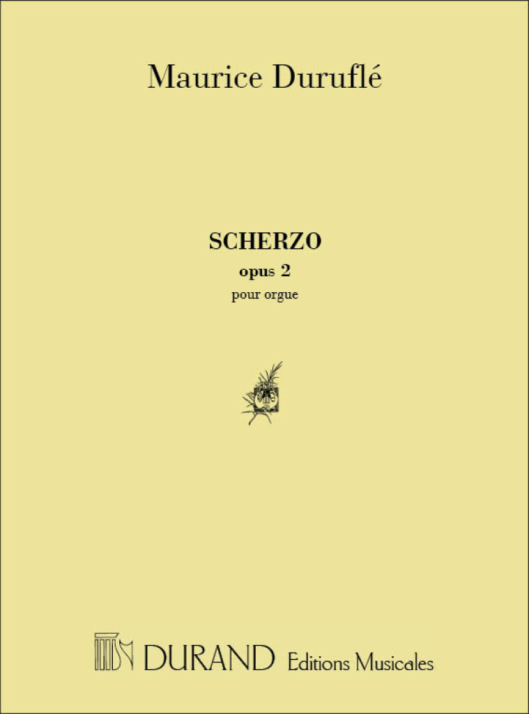 Scherzo Pour Orgue Opus 2